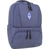 Серый мужской рюкзак под ноутбук из текстиля Bagland (55472) - 1