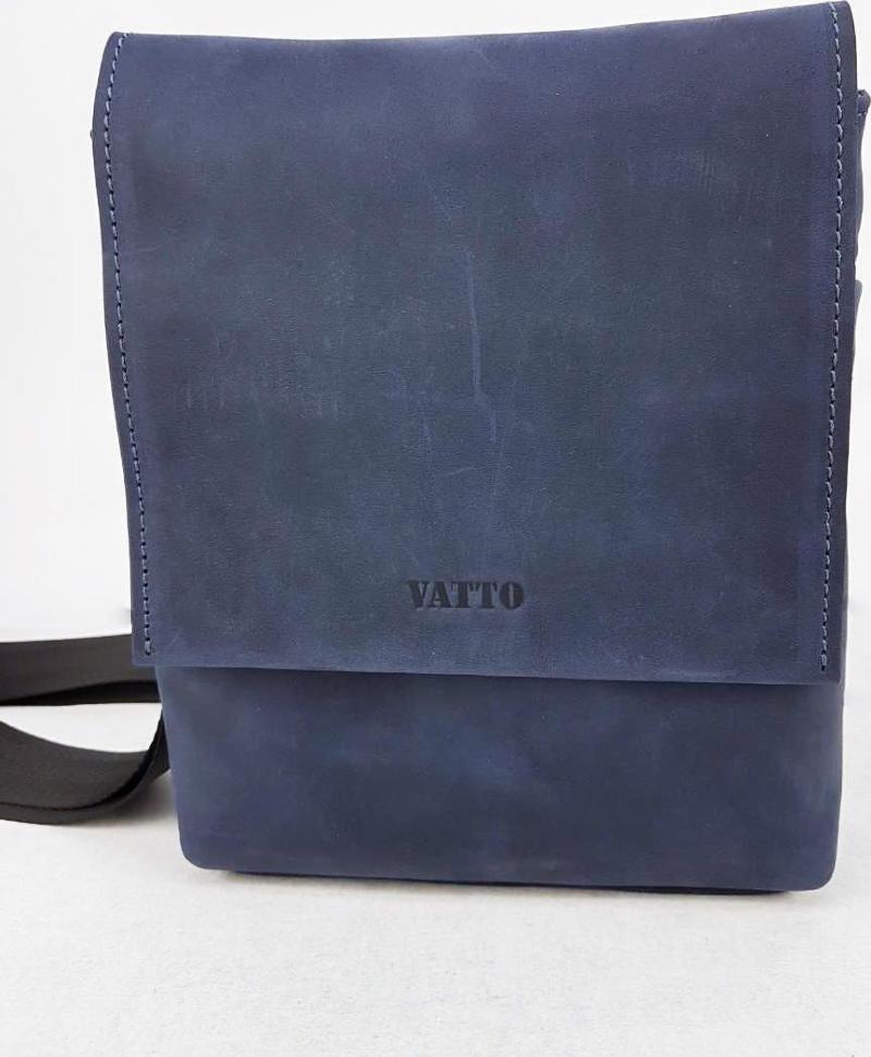 Невелика сумка планшет з вінтажній шкіри з клапаном VATTO (11714)
