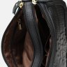Небольшая женская кожаная сумка с текстурой под рептилию Borsa Leather (56772) - 5