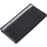 Чорне фактурне портмоне зі шкіри ската STINGRAY LEATHER (024-18098) - 2