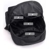 Жіночий рюкзак із міцного текстилю чорного кольору на змійці Confident 77572 - 4