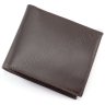 Шкіряний чоловічий гаманець без застібки KARYA (0458-9) - 3