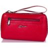 Красная кожаная сумка с ремешком на запястье Desisan (2012-4) - 1