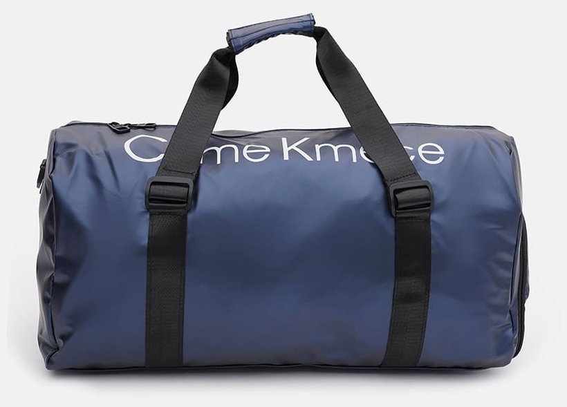 Женская спортивная сумка из прочного текстиля синего цвета Monsen 71773