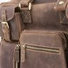 Вместительная мужская сумка - портфель из винтажной кожи Крейзи VINTAGE STYLE (14881) - 7