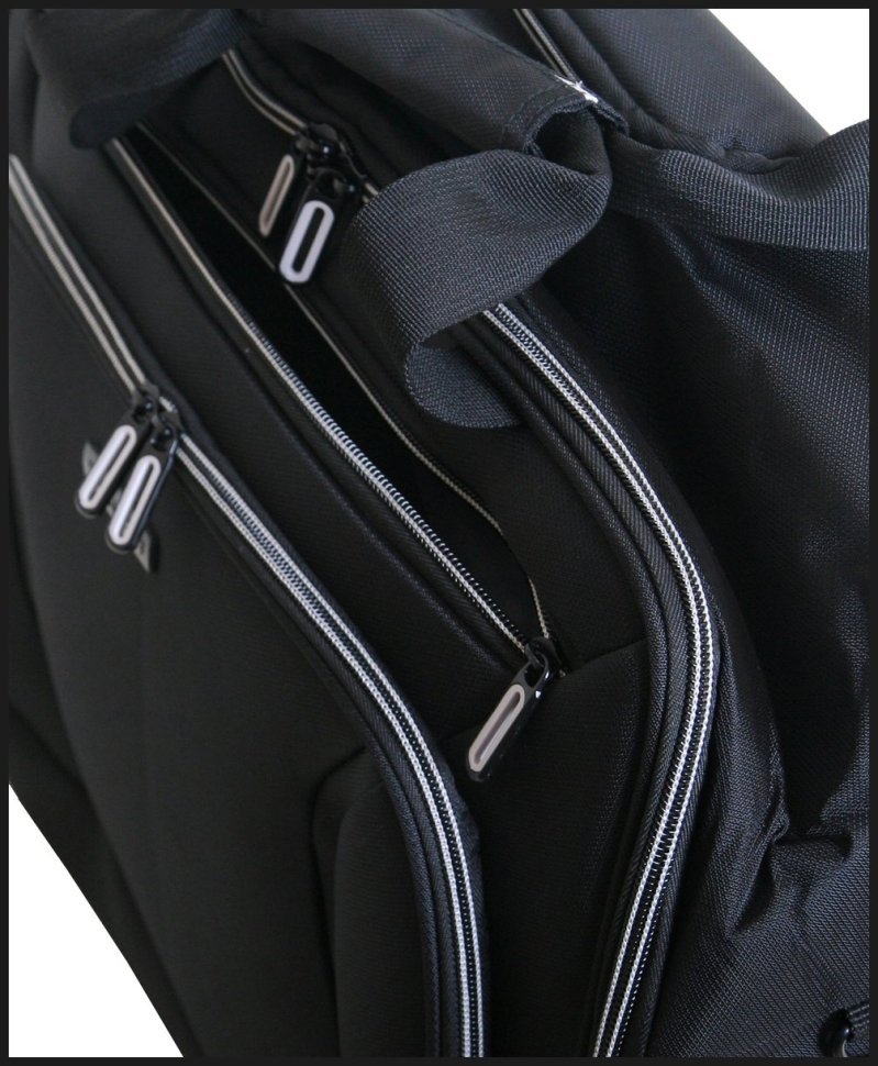 Текстильная дорожная сумка на колесах с выдвежной ручкой Vip Collection 102673 (серый цвет) modnotak фото №8