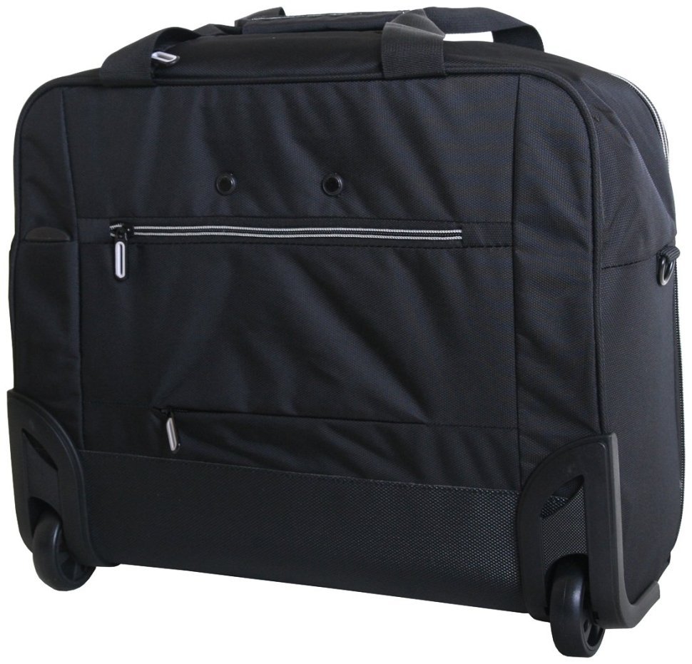 Текстильная дорожная сумка на колесах с выдвежной ручкой Vip Collection 102673 (серый цвет) modnotak фото №10