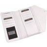 Женский кошелек-клатч серебристого цвета из фактурной кожи Tony Bellucci (10573) - 2