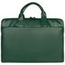 Стильная сумка из кожзама для ноутбука до 16" с ручками для носки Tucano Isotta зеленого цвета 103573 modnotak фото - 1
