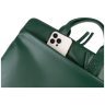 Стильная сумка из кожзама для ноутбука до 16" с ручками для носки Tucano Isotta зеленого цвета 103573 modnotak фото - 4