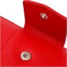 Червоний жіночий гаманець із натуральної шкіри з блоком для карт та документів Tony Bellucci (2421956) - 3