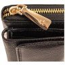 Жіночий шкіряний гаманець із RFID-захистом чорного кольору Ashwood J54 94173 на блискавці фото №9 Жіночий шкіряний гаманець із RFID-захистом чорного кольору Ashwood J54 94173 на блискавці modnotak фото - 9