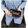 Жіночий шкіряний гаманець із RFID-захистом чорного кольору Ashwood J54 94173 на блискавці фото №14 Жіночий шкіряний гаманець із RFID-захистом чорного кольору Ashwood J54 94173 на блискавці modnotak фото - 14