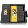 Мужской кошелек из натуральной кожи на кнопке с RFID-защитой JCB NC43MN 94273 черного цвета фото №6 Мужской кошелек из натуральной кожи на кнопке с RFID-защитой JCB NC43MN 94273 черного цвета modnotak фото - 6