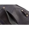 Сумка-рюкзак через плечо из натуральной кожи темно-синего цвета Tony Bellucci (10733) - 9