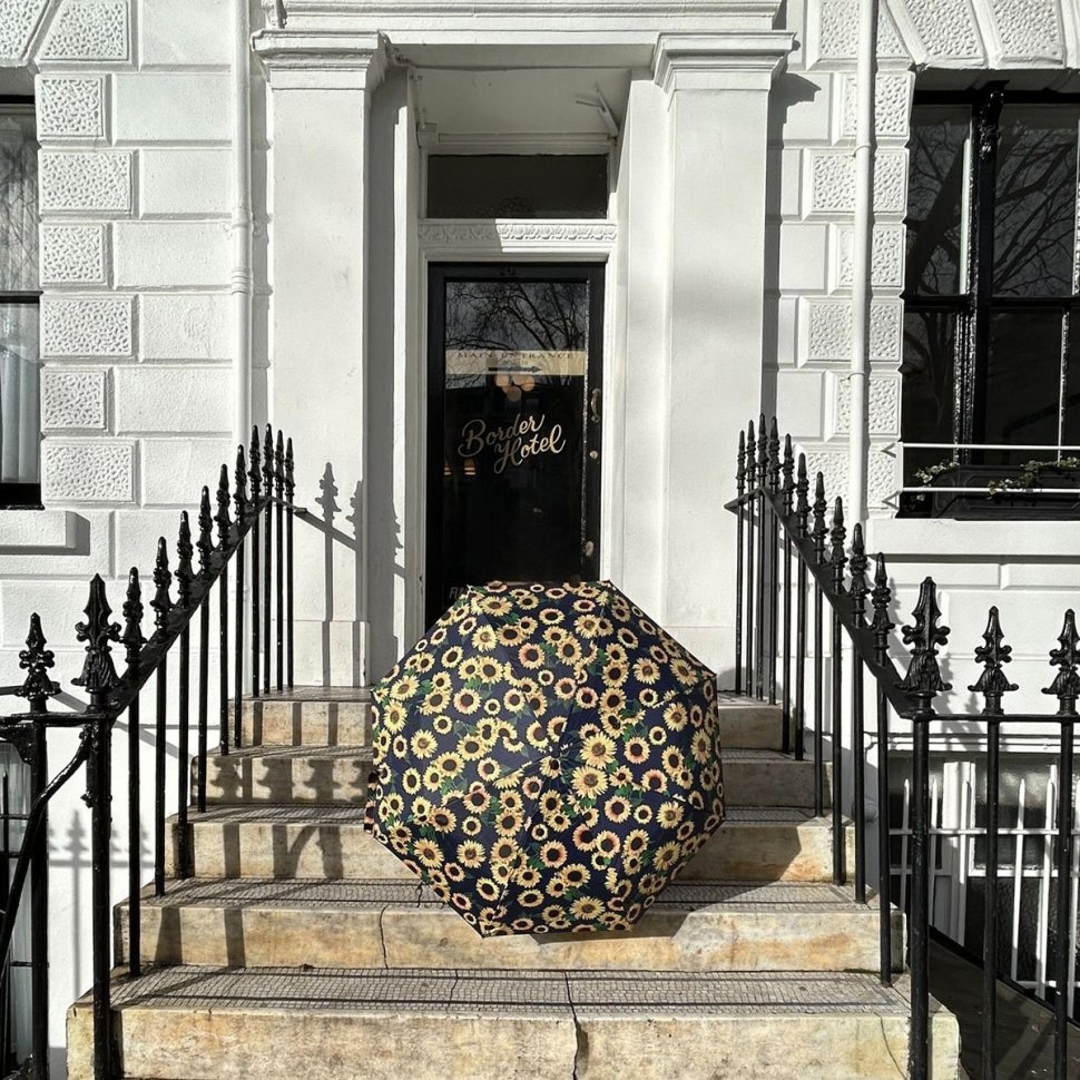 Женский складной зонт Fulton Minilite-2 Sunflower (Принт Подсолнухи, Великобритания) 94373 modnotak фото №6