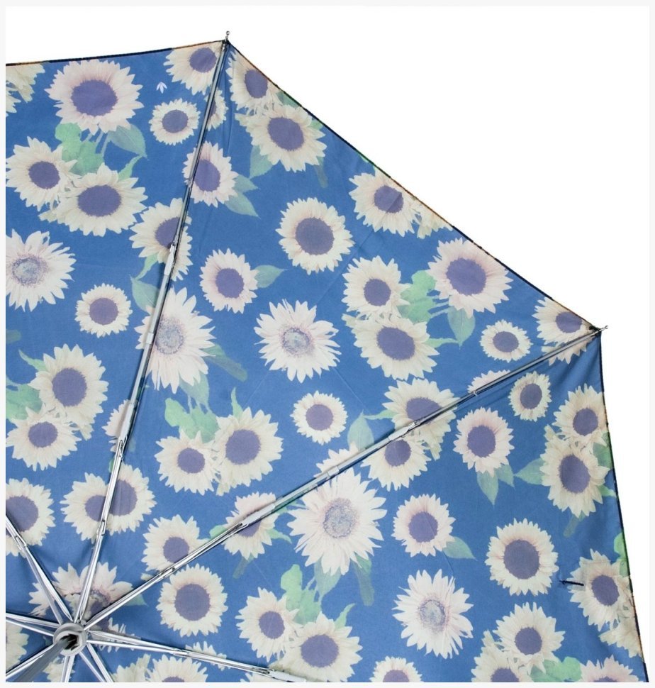 Женский складной зонт Fulton Minilite-2 Sunflower (Принт Подсолнухи, Великобритания) 94373 modnotak фото №12