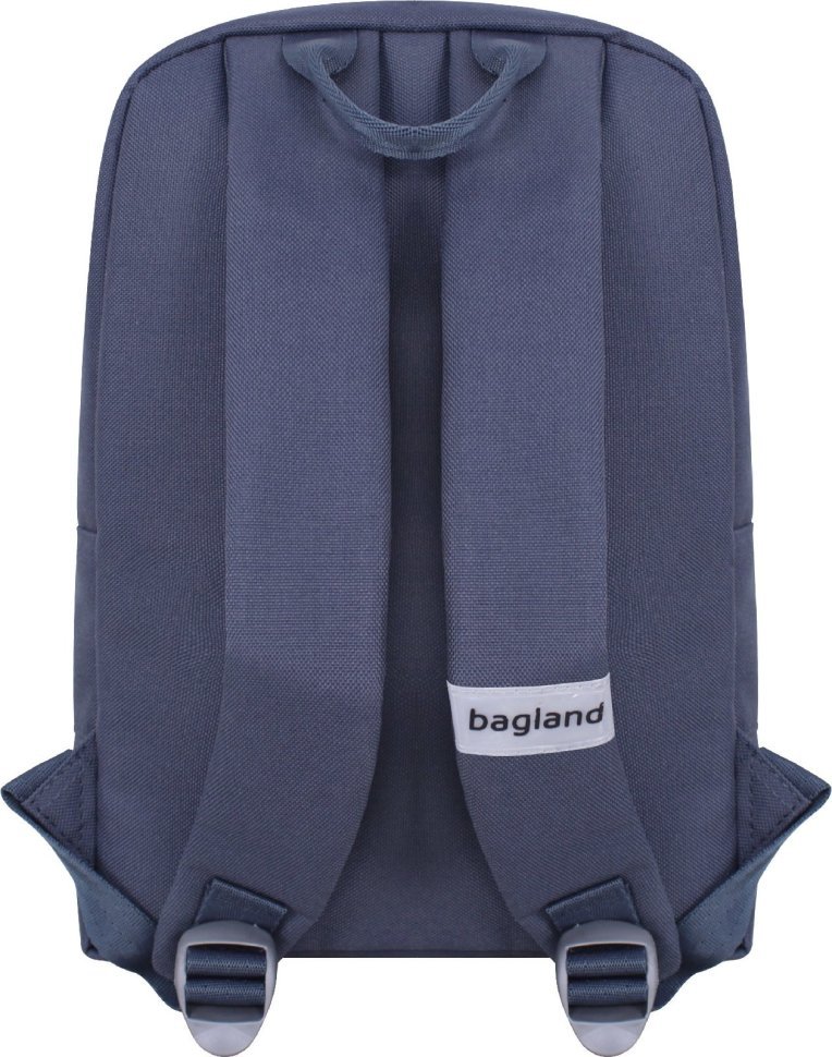 Недорогой серый рюкзак из текстиля с принтом Bagland (55573)