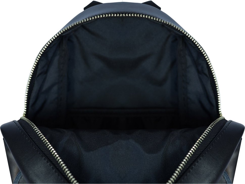 Дитячий рюкзак ANIMALS чорного кольору зі шкірозамінника Bagland (55673)