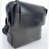 Невелика шкіряна сумка через плече сірого кольору VATTO (11715) - 3