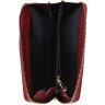 Красный женский кожаный кошелек большого размера на молнии Keizer 66273 - 4