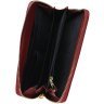Красный женский кожаный кошелек большого размера на молнии Keizer 66273 - 5