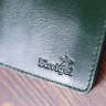 Повсякденний шкіряний гаманець компактного розміру в зеленому кольорі Shvigel (2416608) - 8
