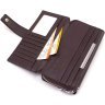 Місткий коричневий гаманець-клатч із натуральної шкіри на зап'ястя ST Leather 1767373 - 6