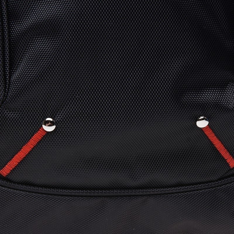 Чорний чоловічий рюкзак з поліестеру з відділенням під ноутбук Jumahe (22135)