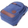 Синий мужской слинг-рюкзак среднего размера из текстиля Vintagе 2422176 - 3