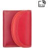 Жіночий гаманець мініатюрного розміру з натуральної шкіри червоного кольору Visconti Zanzibar 69173 - 1