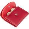 Жіночий гаманець мініатюрного розміру з натуральної шкіри червоного кольору Visconti Zanzibar 69173 - 3
