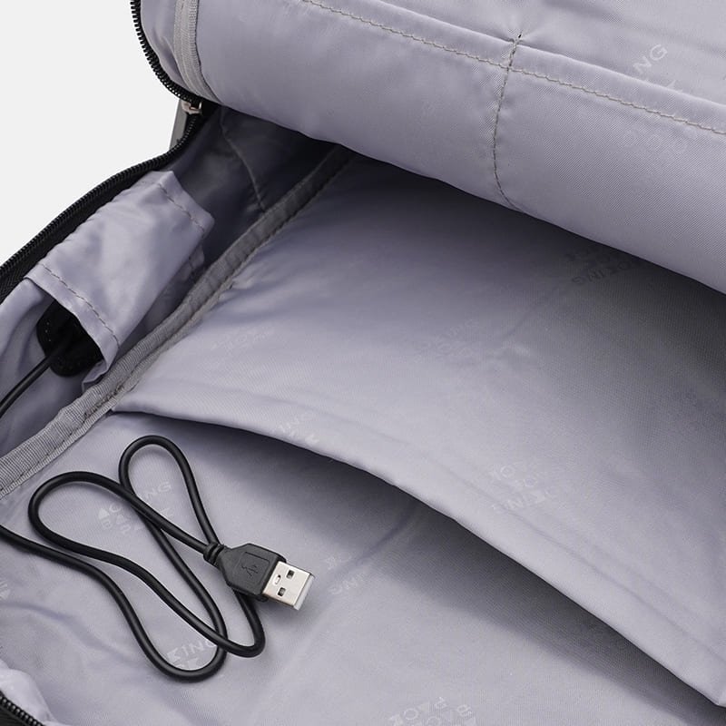 Практичный мужской рюкзак из качественного текстиля черного цвета Aoking 89373 фото №6 Практичный мужской рюкзак из качественного текстиля черного цвета Aoking 89373 modnotak фото №6