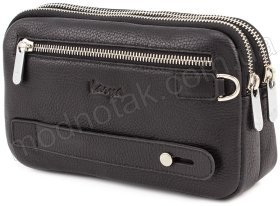 Повседневный мужской клатч на две молнии KARYA (0212-45)