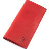 Женский купюрник красного цвета Grande Pelle (13206) - 1