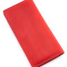 Жіночий купюрник червоного кольору Grande Pelle (13206) - 3
