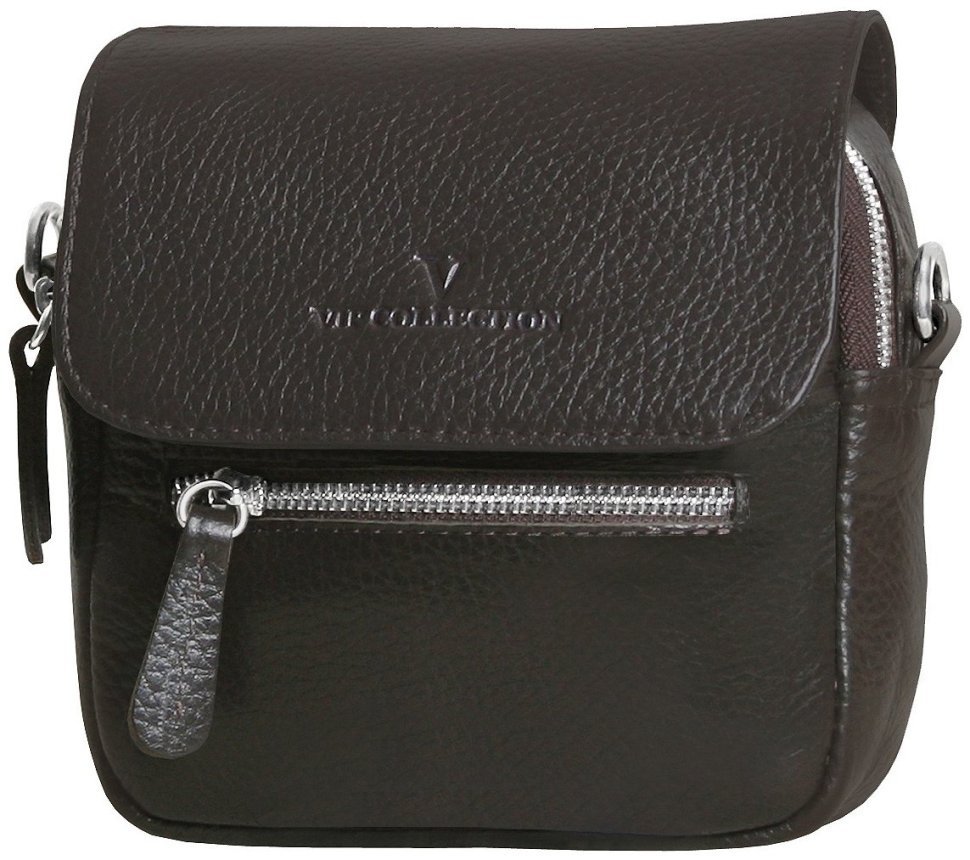 Мужская сумка планшет из кожи флотар коричневого цвета Vip Collection 102374 фото №2 Мужская сумка планшет из кожи флотар коричневого цвета Vip Collection 102374 modnotak фото №2