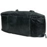 Дорожная сумка черного цвета из кожи под рептилию Vip Collection 102674 modnotak фото - 3
