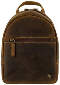Городской рюкзак из винтажной натуральной кожи Visconti S46 Molly 82774 коричневого цвета