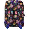 Кольоровий шкільний рюкзак для дівчаток із текстилю на одне відділення Bagland (52874) - 3