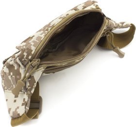 Текстильна тактична військова сумка на пояс під піксель - MILITARY STYLE (21967)