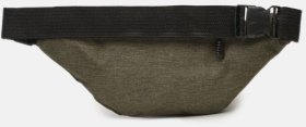 Текстильная мужская сумка-бананка среднего размера в зеленом цвете Monsen (22125)