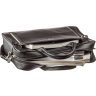 Ділова чоловіча сумка-портфель із натуральної шкіри чорного кольору KARYA (2417284) - 3