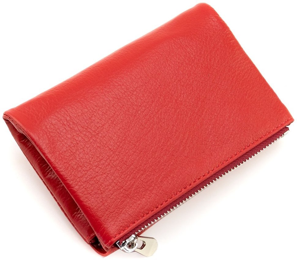 Кожаное женское портмоне ST Leather 94574 Красного цвета modnotak фото №4