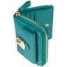 Женский кожаный кошелек на молнии с RFID-защитой Ashwood Y50 зеленого цвета 95474 фото №4 Женский кожаный кошелек на молнии с RFID-защитой Ashwood Y50 зеленого цвета 95474 modnotak фото - 4