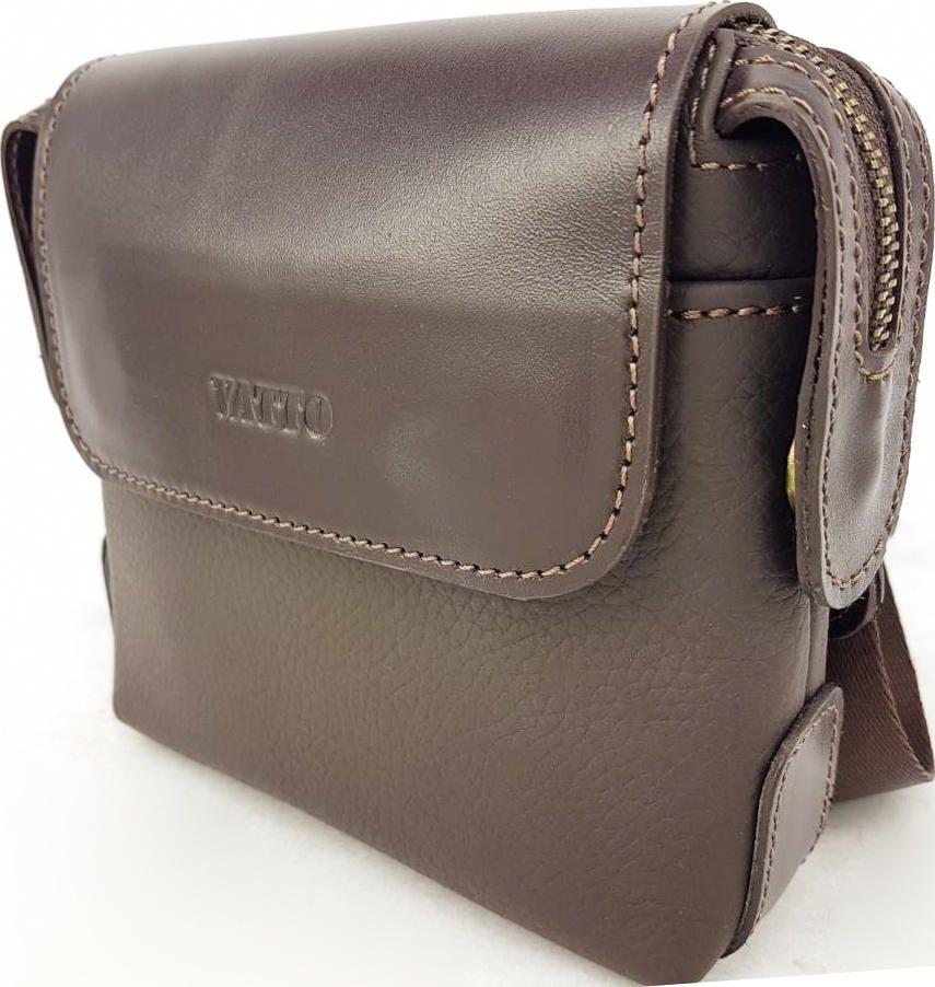 Чоловіча маленька сумка коричневого кольору VATTO (11716)
