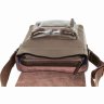 Мужская сумка коричневого цвета из гладкой кожи VATTO (12115) - 7