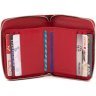 Червоний жіночий гаманець із натуральної шкіри на блискавці ST Leather 1767274 - 2