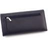 Шкіряний жіночий гаманець темно-синього кольору ST Leather (16538) - 3