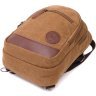 Коричневий чоловічий слінг-рюкзак із щільного текстилю Vintagе 2422177 - 3